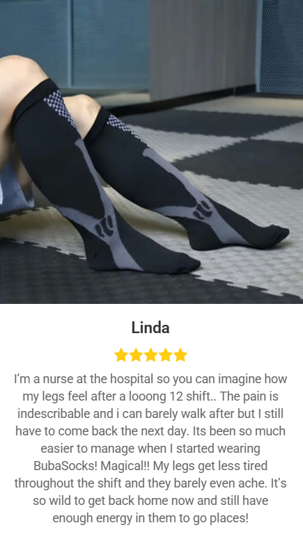 BubaSocks Long Compression Socks Cuatomer Review