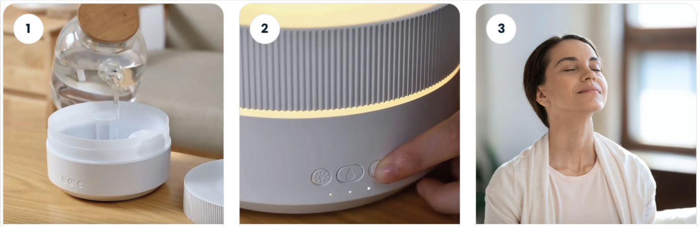 Clairu Air Humidifier how to use
