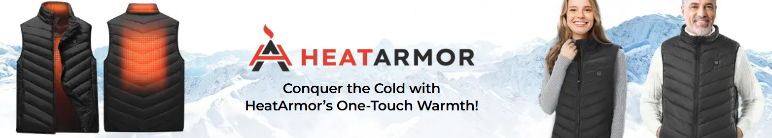 Heatarmor Heated Vest Label