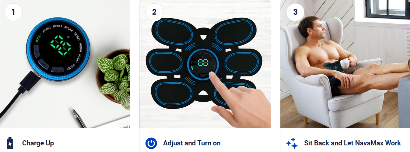 NavaMax Abs Stimulator Use