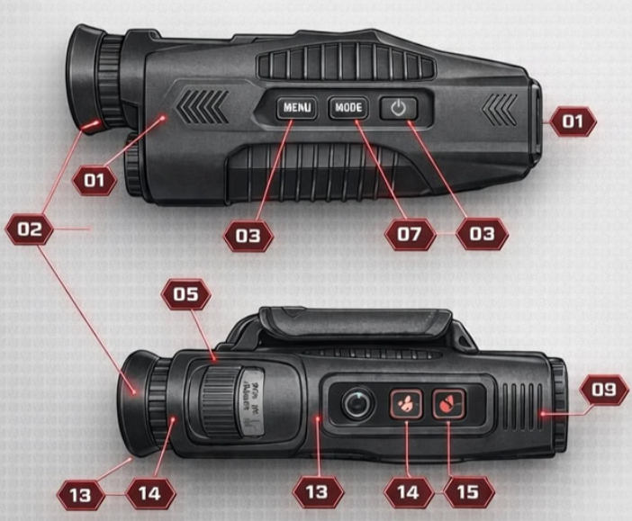 Raven Night Vision Monocular