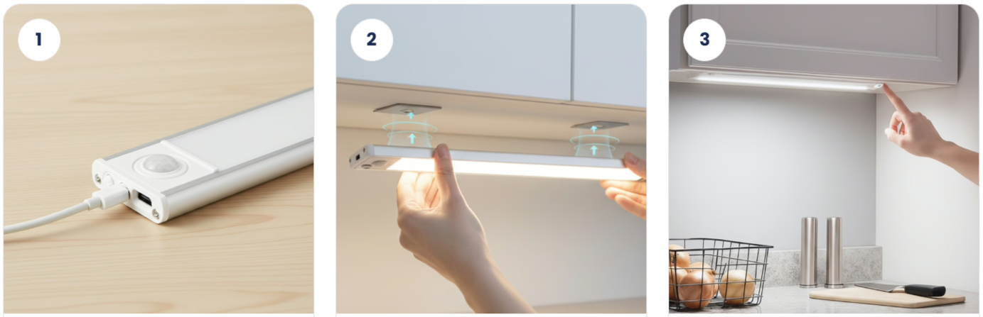 SenssoLight Motion Sensor Light Uses