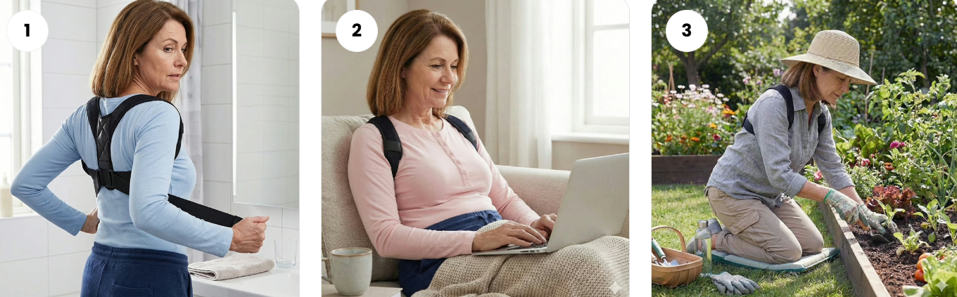 WellaBack Posture Corrector How To Use