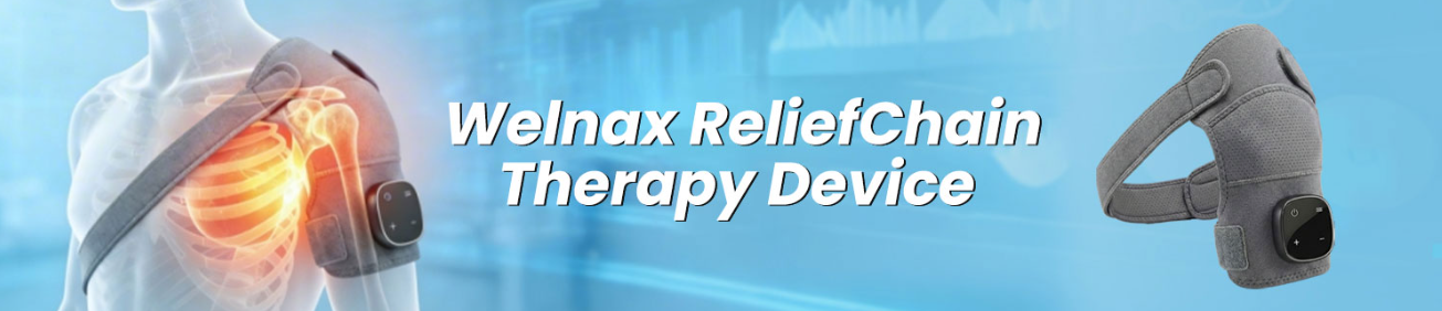 Welnax ReliefChain Therapy Device Label