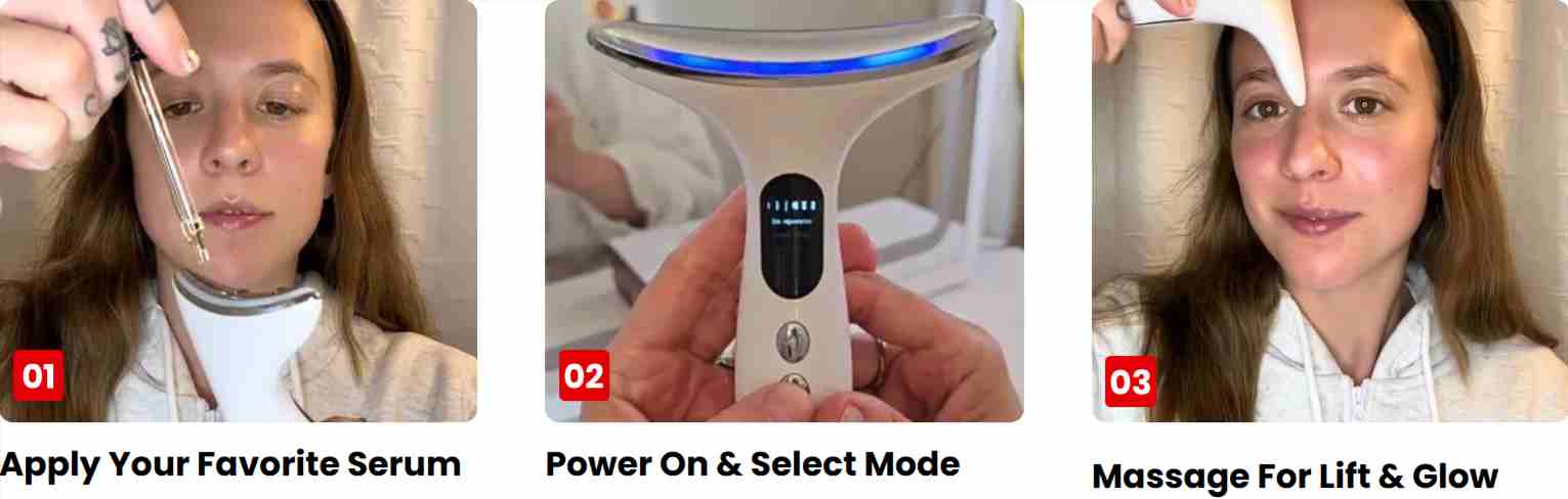 Glokore LED Skin Sculptor How to use