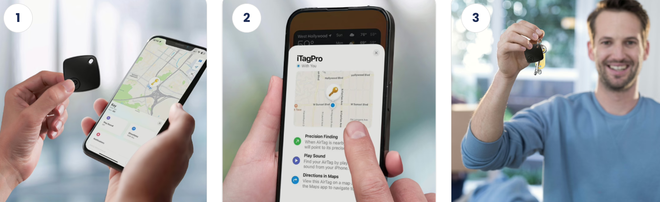 iTagPro GPS Air Tag How To Use